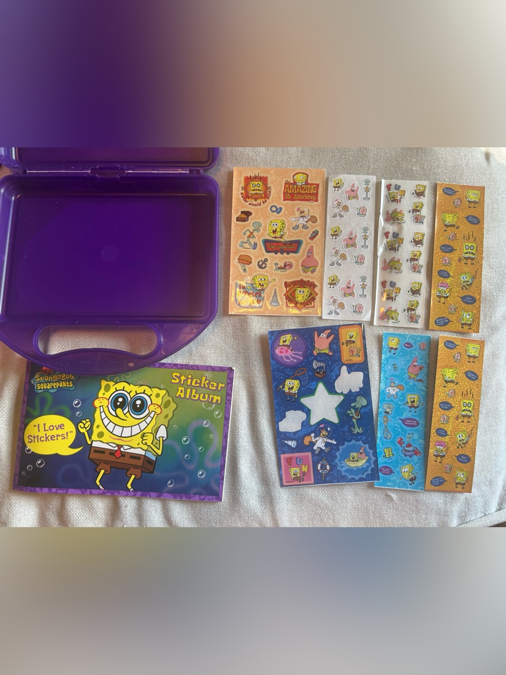Sandylion SpongeBob sticker set